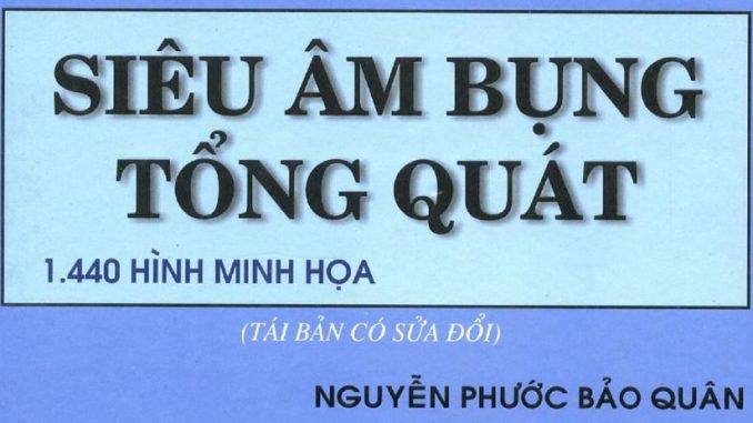 sieu âm bụng tổng quát thầy bảo quân